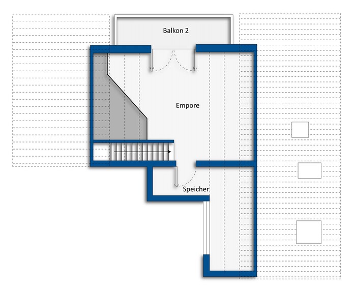 Grundriss - 2. Dachgeschoss